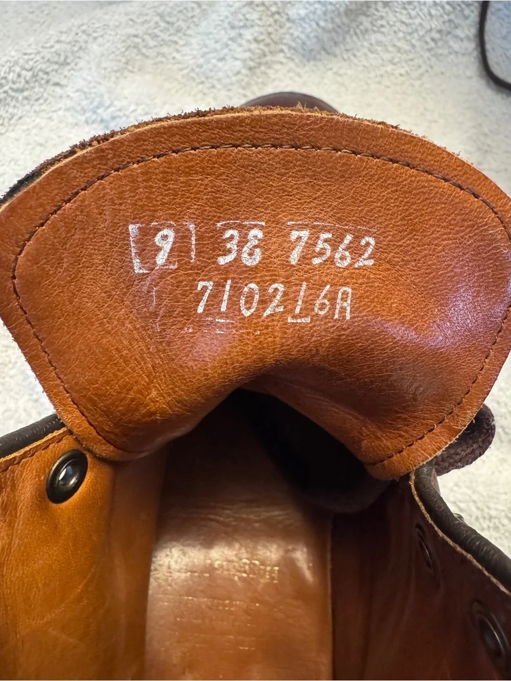 Men's Allen Edmonds Brown Leather Lace-Up Boots